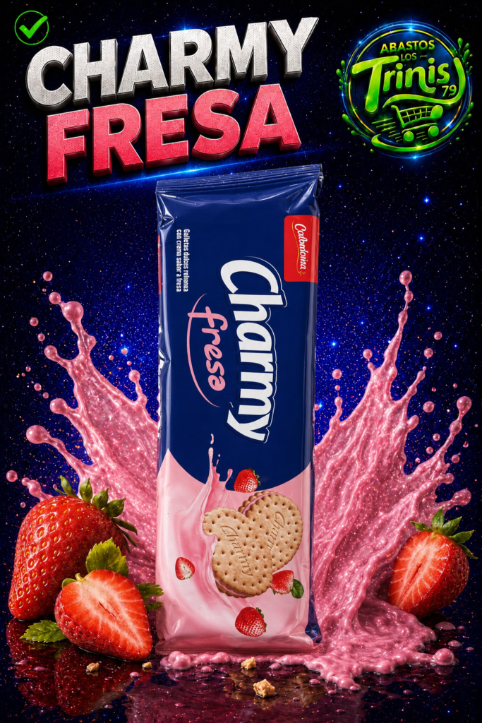 GALLETAS CHARMY DE FRESA