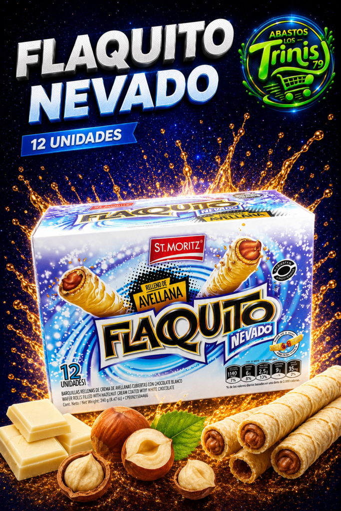 FLAKITO NEVADO DE 12 UNIDADES