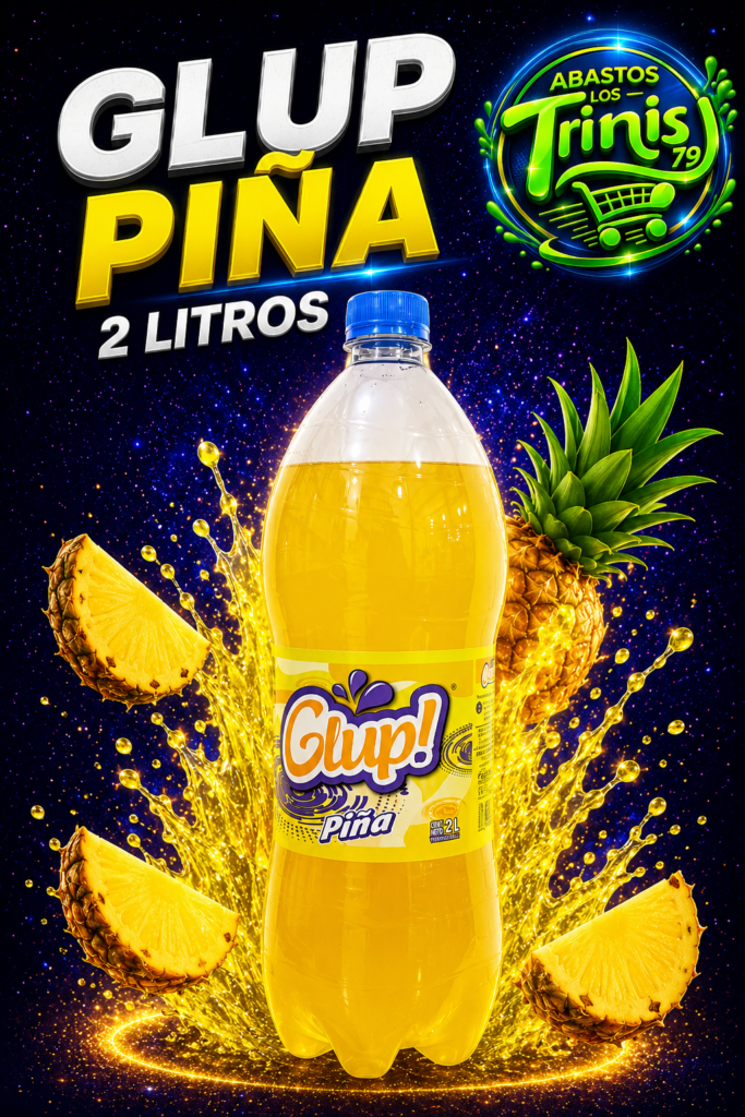 REFRESCO GLUP PIÑA 6 UNIDADES