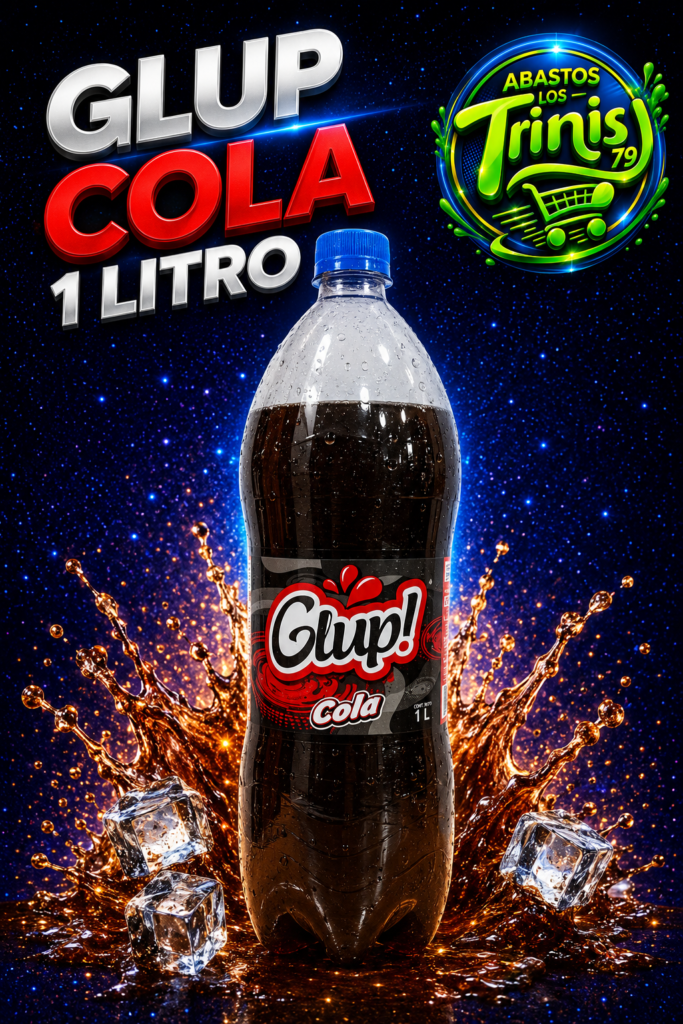REFRECO GLUP COLA NEGRA 12 UNIDADES