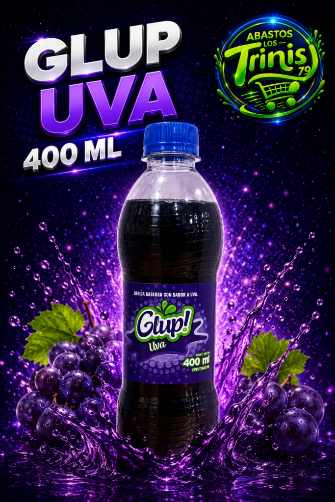 REFRESCO GLUP UVA 15 UNIDADES