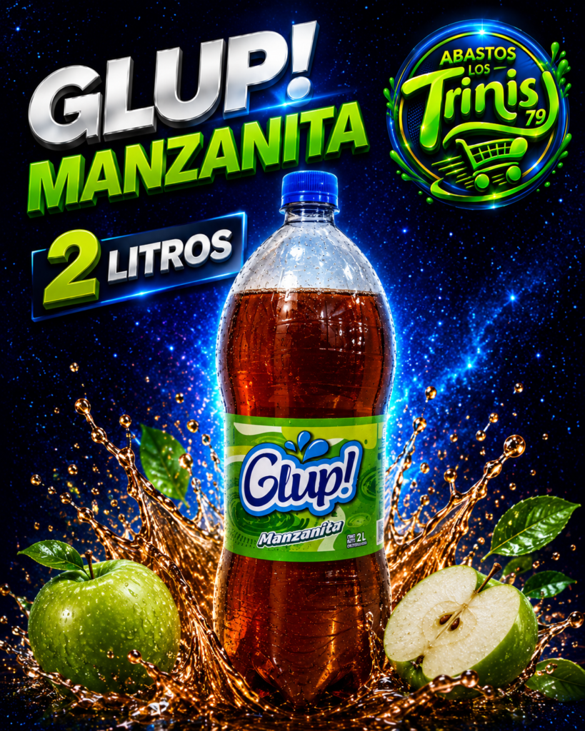 REFRECO GLUP MANZANA 6 UNIDADES