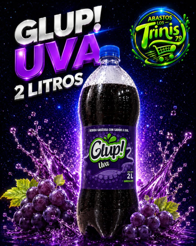 REFRECO GLUP UVA 6 UNIDADES