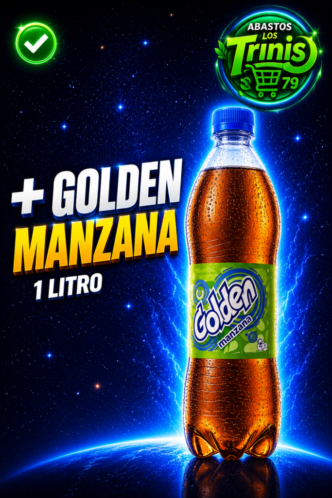 REFRESCO GOLDEN MANZANA 6 UNIDADES