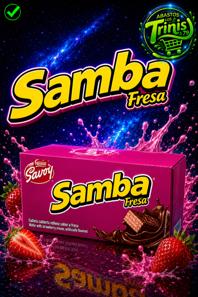 SAMBA DE FRESA 20 UNIDADES