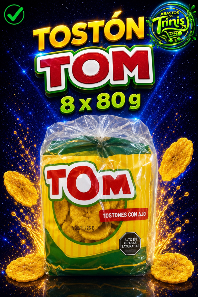 TOSTÓN TOM 8 UNIDADES DE 80 G