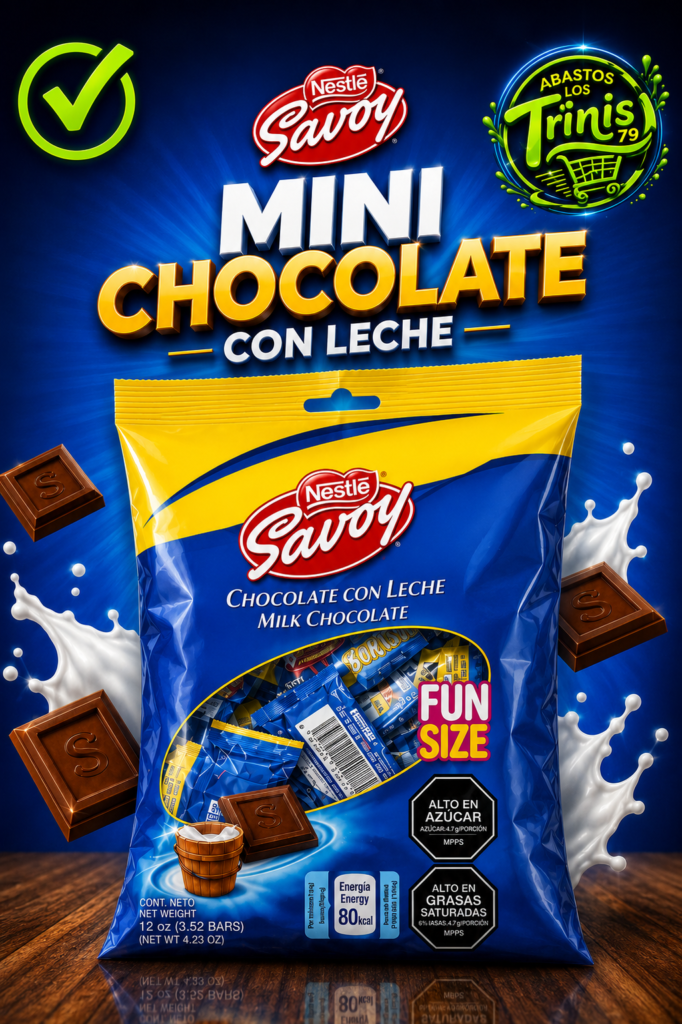 MINI CHOCOLATE CON LECHE, 10 UNIDADES