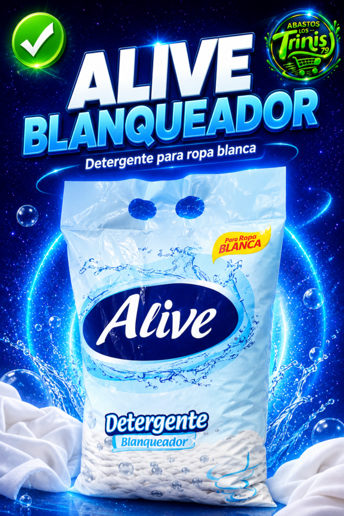 DETERGENTE BLANQUEADOR 24 UNIDADES