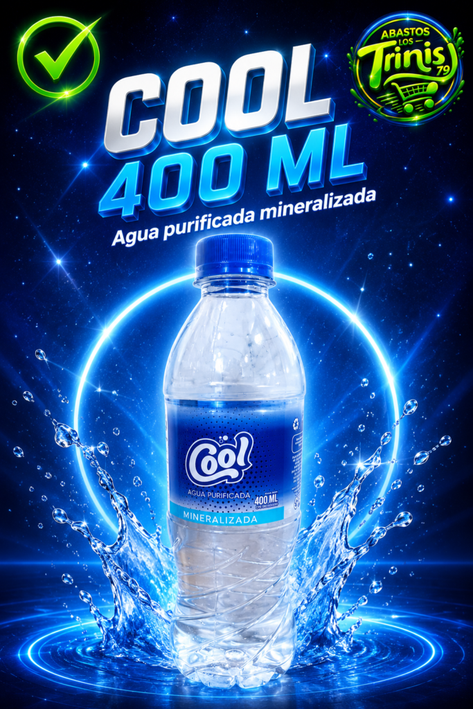 AGUA COOL, 15 UNIDADES