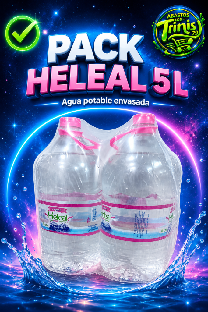 AGUA HELEAL, 2 UNIDADES