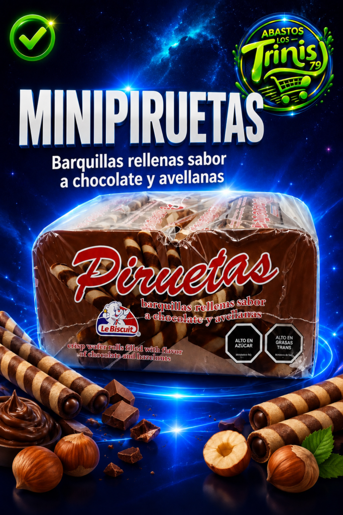 MINI PIRUETAS 6 UNIDADES
