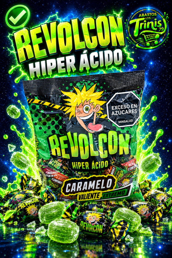 CARAMELO HIPER ACIDO 1 PAQUETE DE 50 UNIDADES