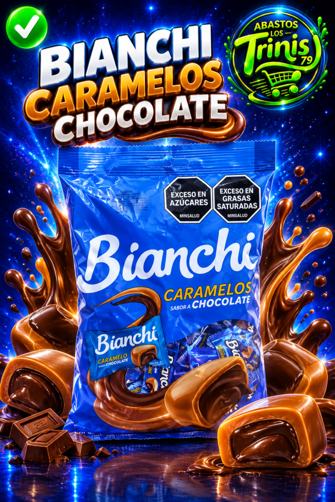CARAMELO BIANCHI DE CHOCOLATE 1 PAQUETE DE 100 UNIDADES